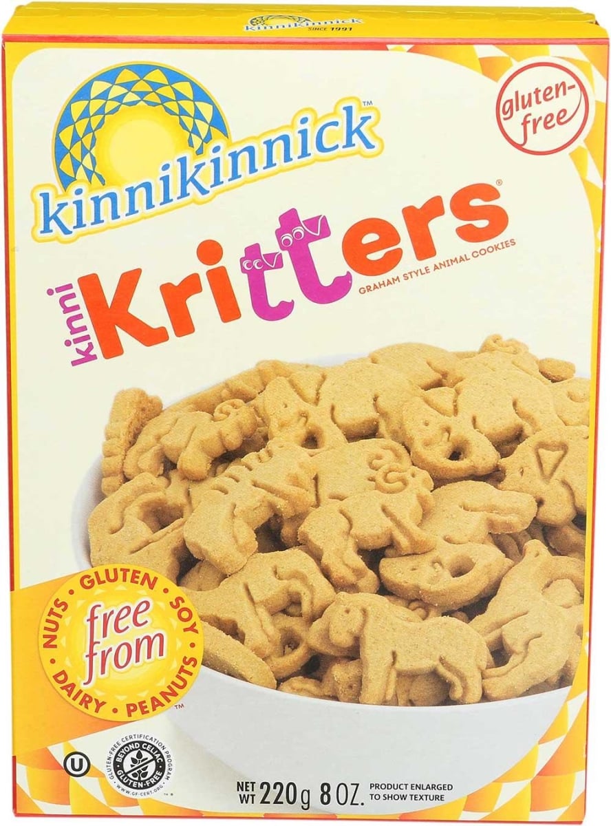 604247 Kinnikritter Graham Style Animal Cookies, 8 oz