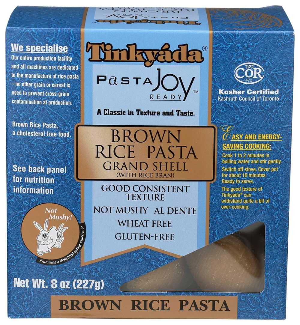 152014 Grand Shell Brown Rice Pasta, 8 oz