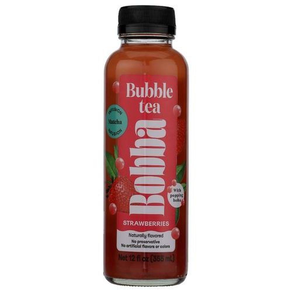 2502700 Strawberry Bubble Tea, 12 oz