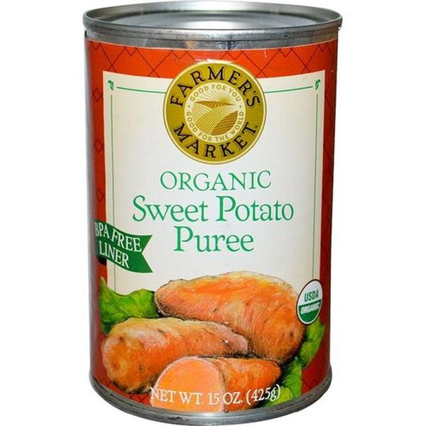 208742 15 oz Organic Sweet Potato Puree