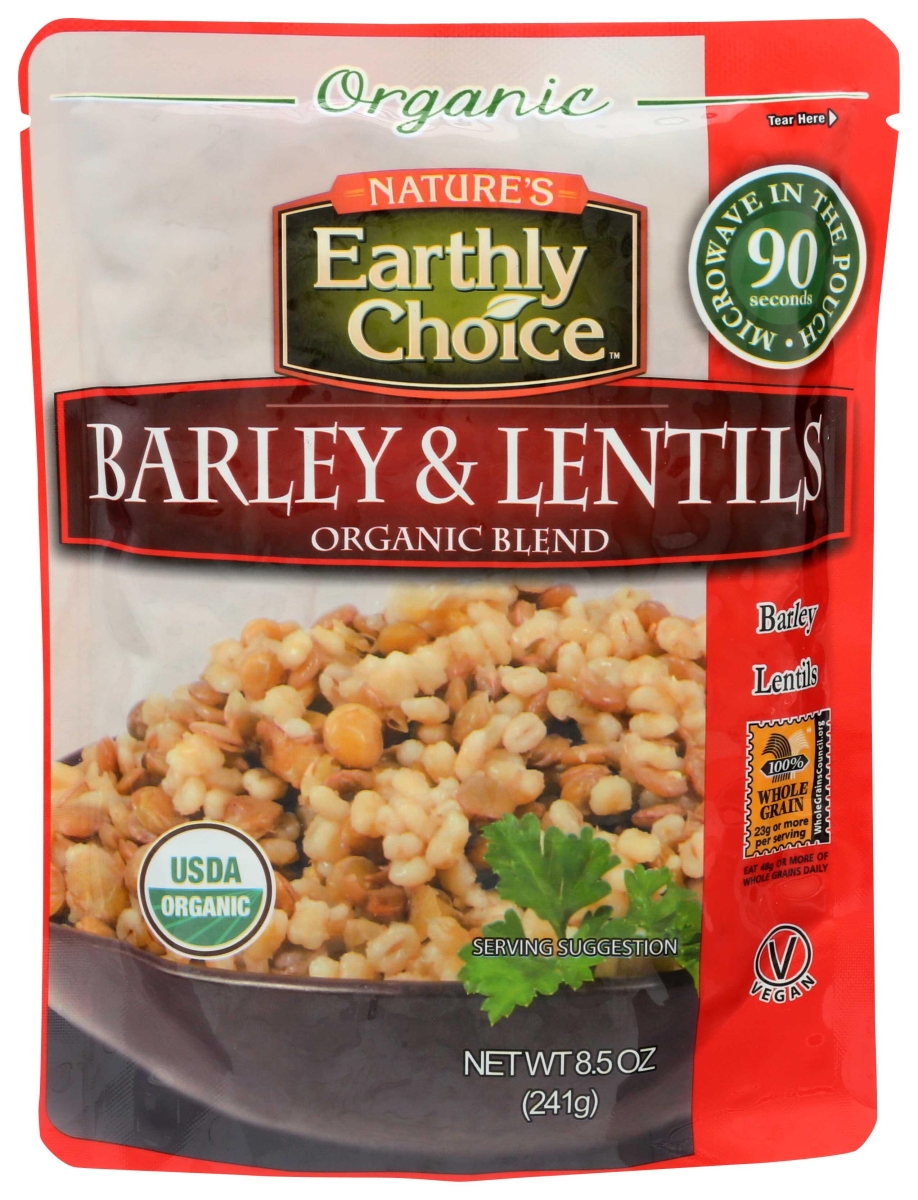 281169 8.5 oz Organic Microwaveable Barley & Lentil Grain Blend