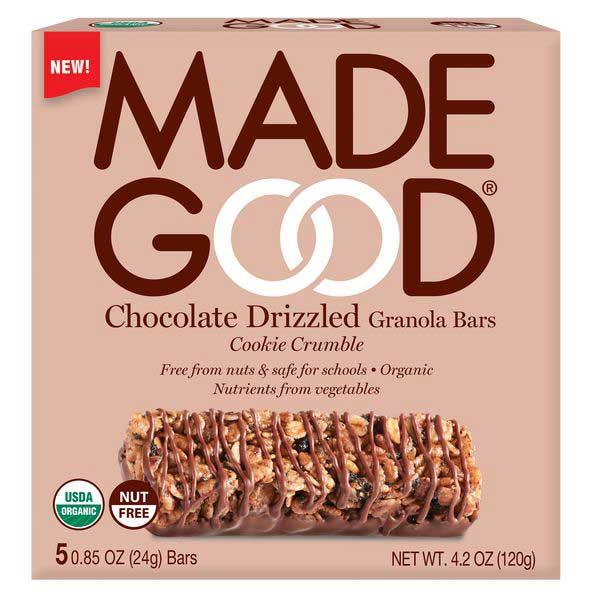 382667 4.2 oz Cookie Crumble Chocolate Drizzled Granola Bar