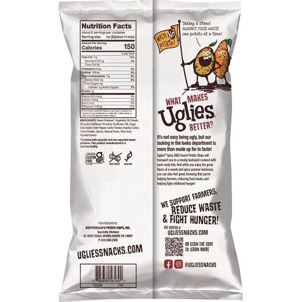 2421879 Spicy BBQ Sweet Potato Kettle Chips, 5.5 oz