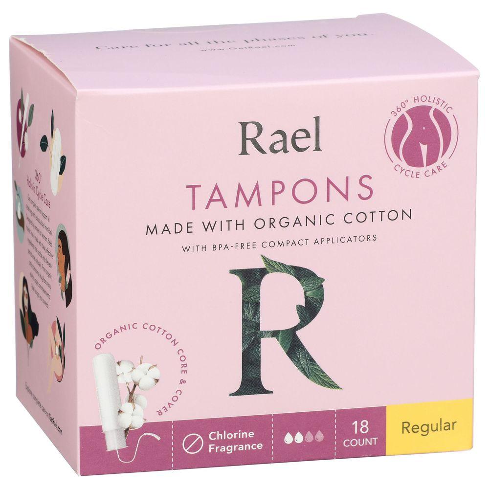 376060 Organic Regular Cotton Tampon