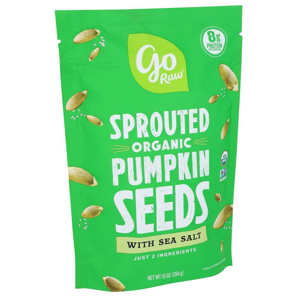 2200247 10 oz Organic Sprouted Pumpkin Seeds with Sea Salt