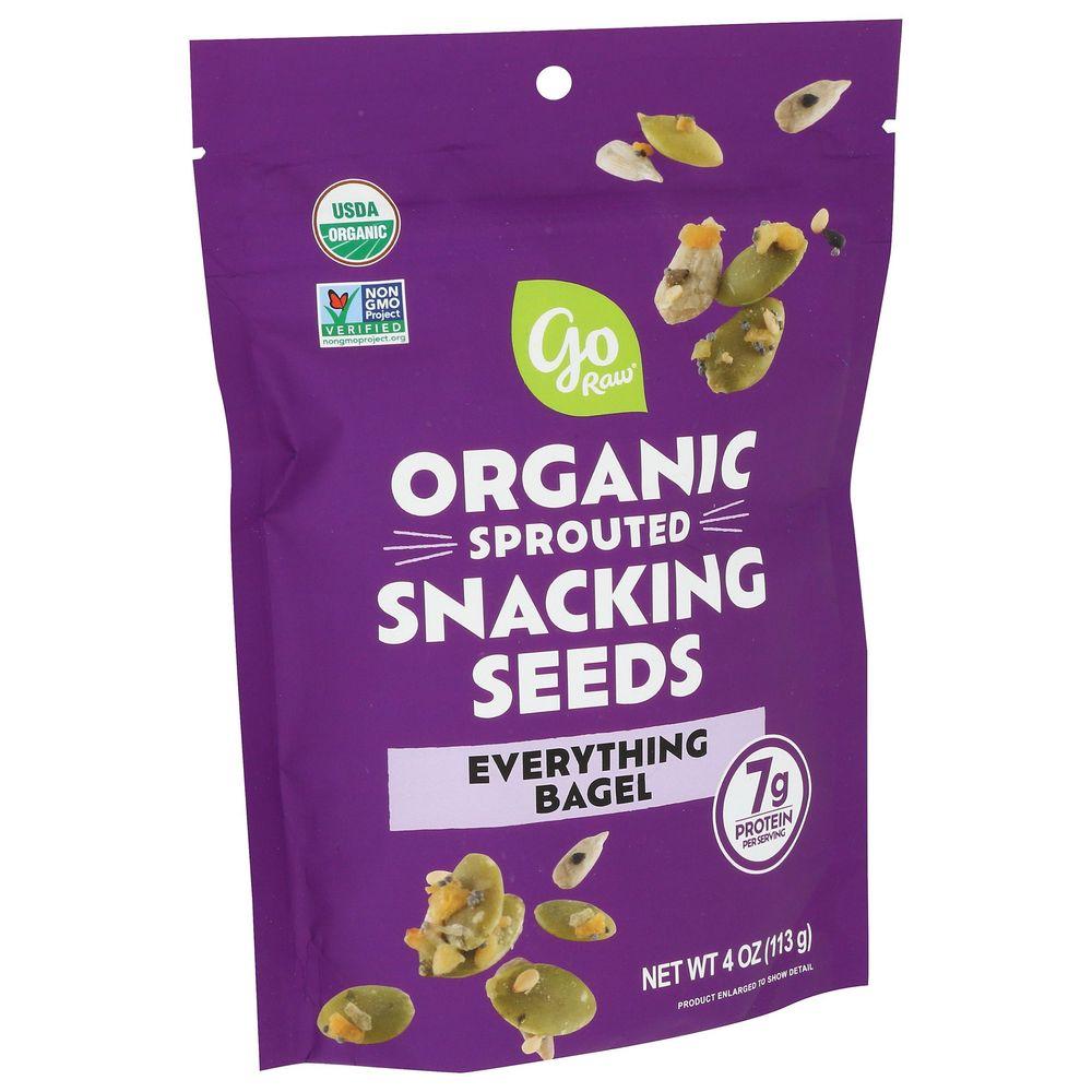 2310727 4 oz Organic Everything Bagel Sprouted Snacking Seeds