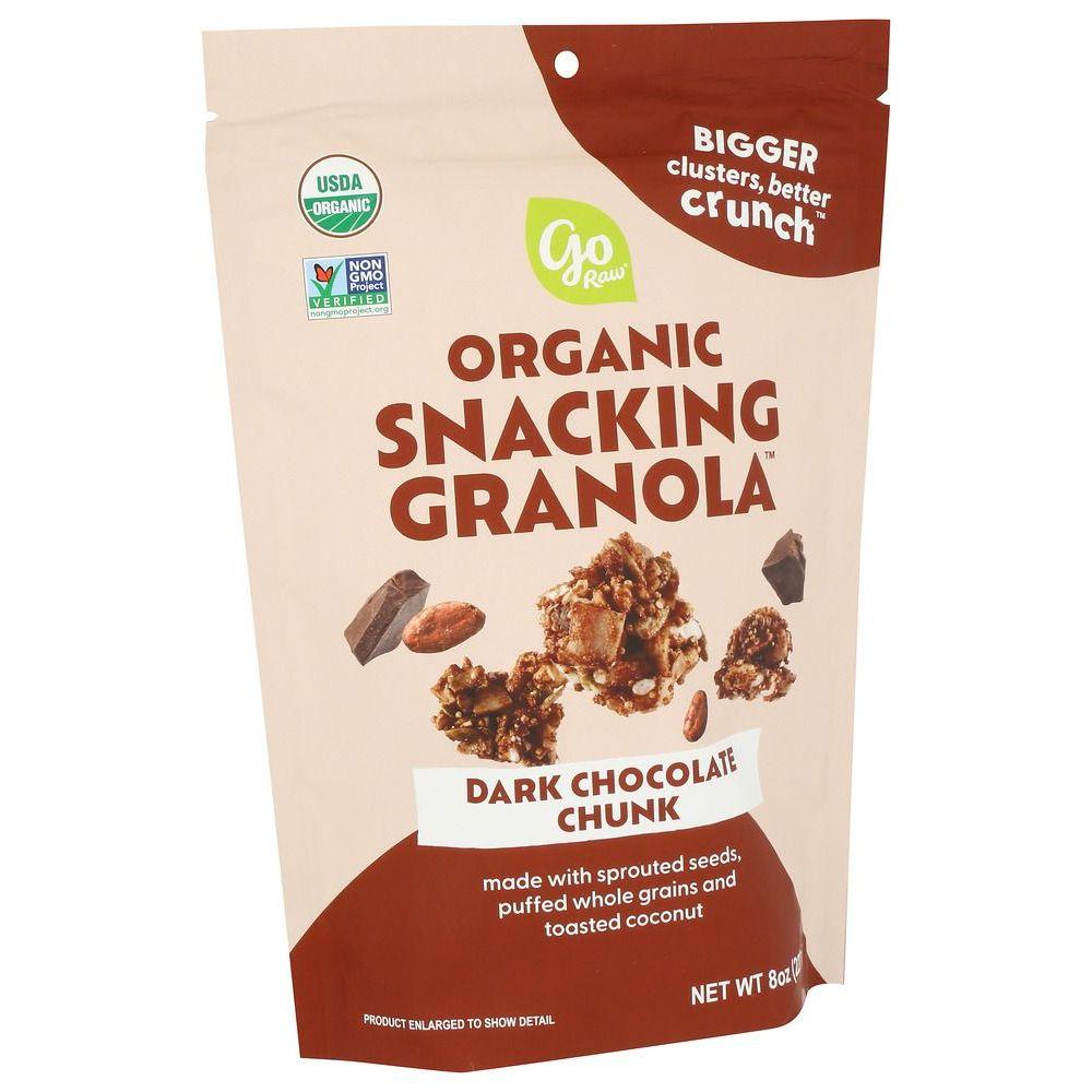 2417267 Organic Dark Chocolate Chunk Snacking Granola, 8 oz