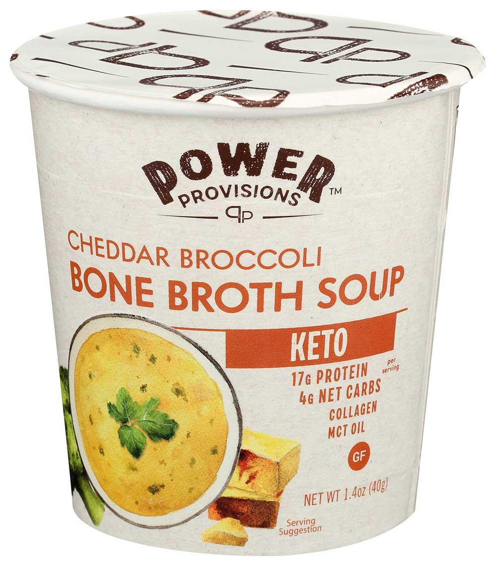 361961 Keto Cheddar Broccoli Bone Broth Soup, 1.4 oz