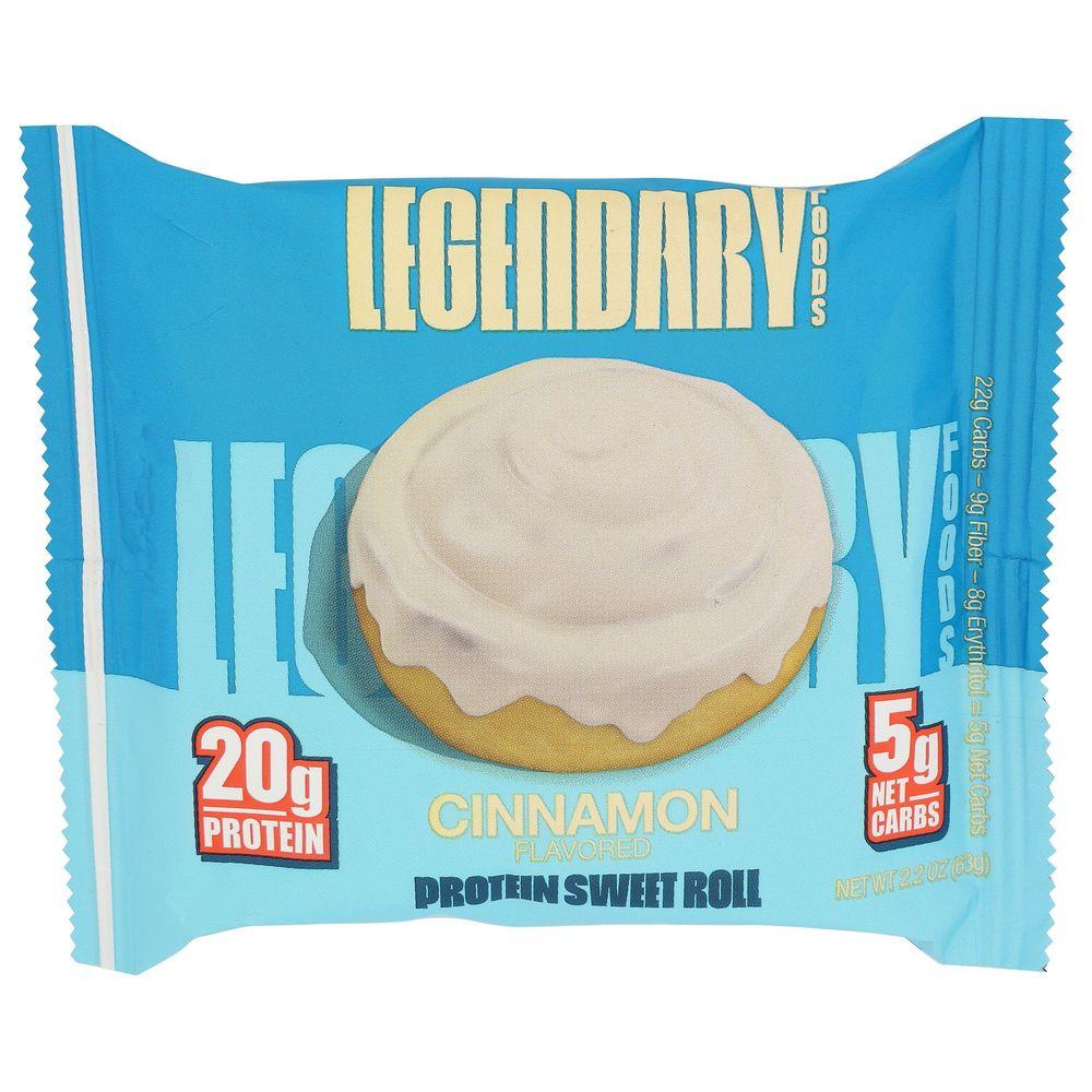 2203666 2.2 oz Cinnamon Protein Sweet Roll