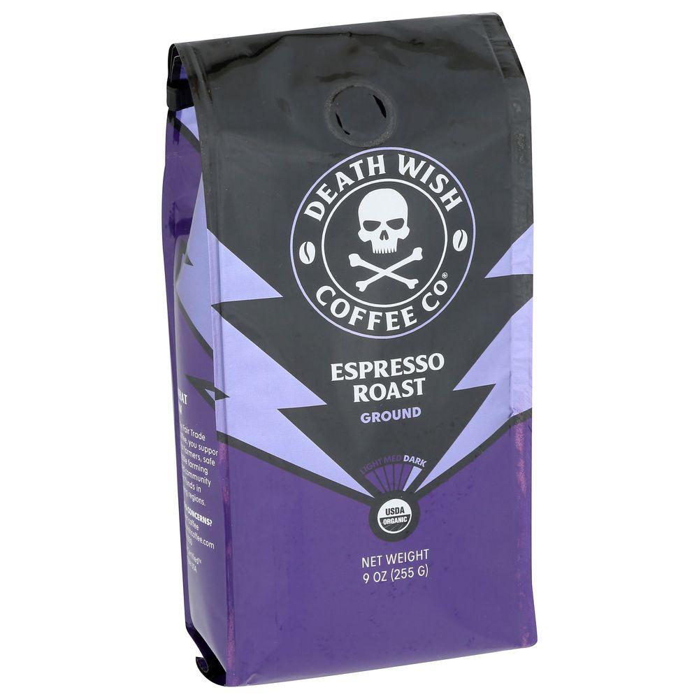 2300172 Organic Espresso Roast Ground Coffee, 9 oz