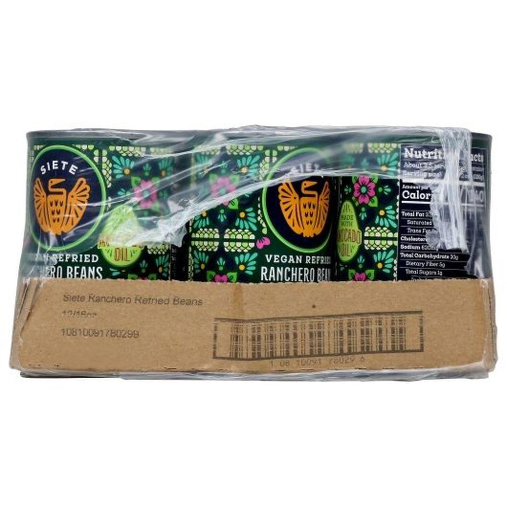 2201537 Vegan Refried Ranchero Beans, 16 oz