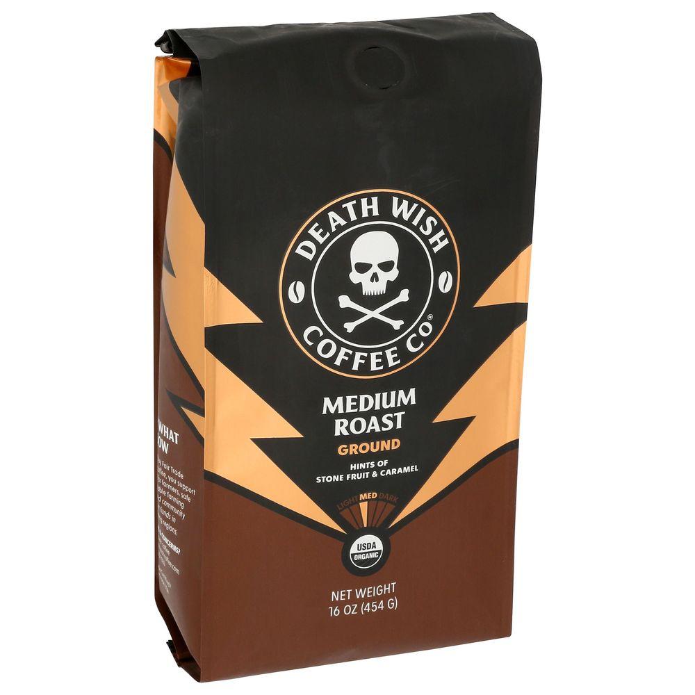 376009 Organic Medium Roast Ground Coffee, 16 oz