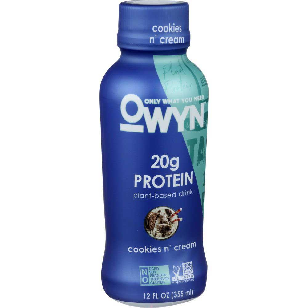 340898 12 fl oz Cookies & Cream Plant Based Protein Shake