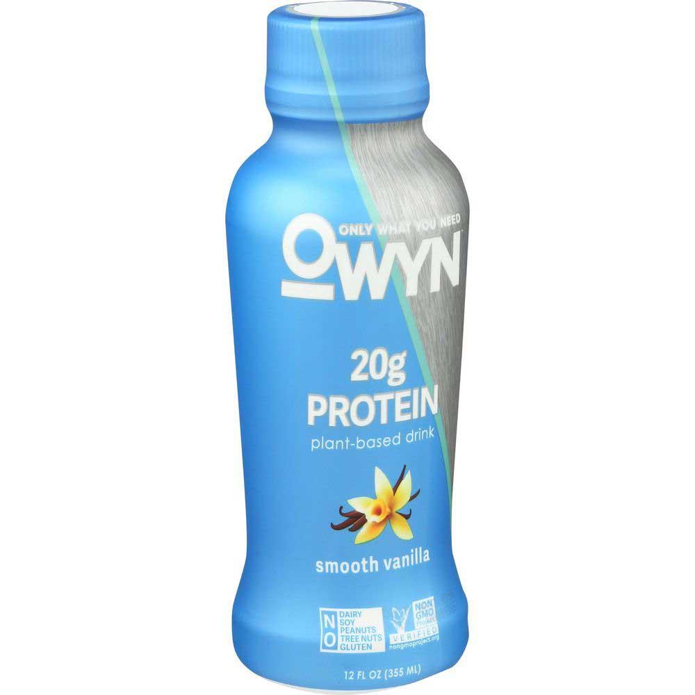 319545 12 fl oz Smooth Vanilla Plant Based Protein Shake