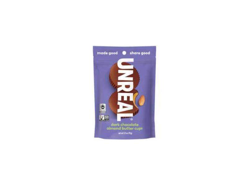 297480 Dark Chocolate Almond Butter Cup Candy, 3 oz