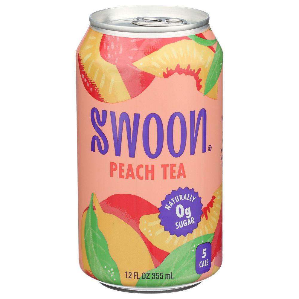389086 Zero Sugar Peach Iced Tea, 12 oz