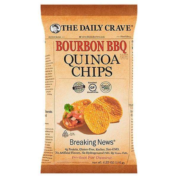 328290 4.25 oz Bour BBQ Quinoa Chips