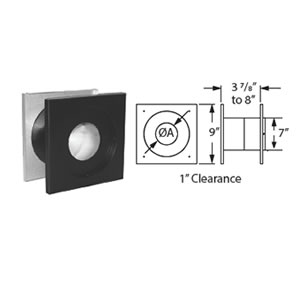 35CVS-WTP 3 x 5 in. CVS Wall Thimble