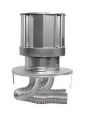 46DVA-CL34KFB 3 & 4 in. Co-Linear Direct Vent Factory-Built Reline Kit