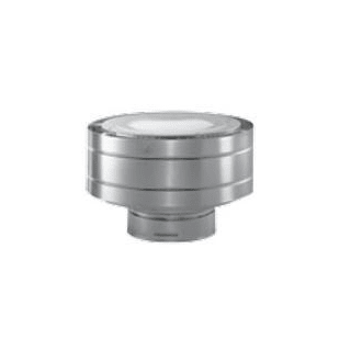 58DVA-VC-S 5 x 8 in. DirectVent Pro Direct Vent Pipe - Galvanized Low-Profile Termination Cap - Stainless Steel
