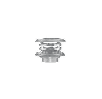 7DFA-VC 7 in. I.D DuraFlex AL Flexible Liner Type B Gas Vent Pipe - Double Wall - Chimney Cap