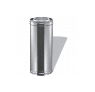 Picture of DuraVent 7DP-09 7 in. I.D DuraPlus Class A Chimney Pipe - Triple Wall - 9 in. Pipe