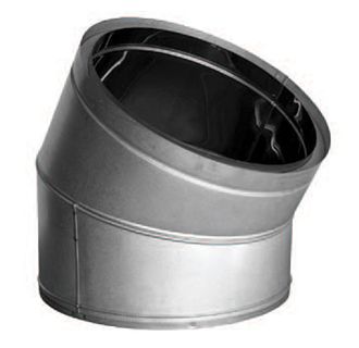 Picture of DuraVent 10DT-E30SS 10 in. I.D DuraTech Class A Chimney Pipe - Double Wall - 30 deg Elbow - Stainless Steel