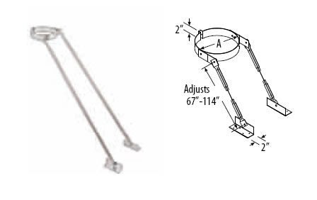 10DT-XRB 10 in. Extended Roof Bracket