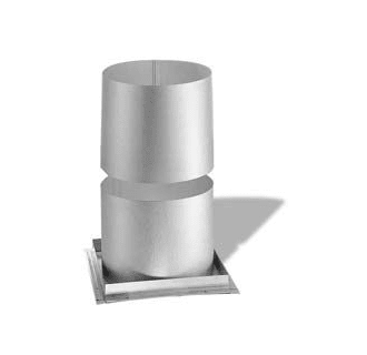 Picture of DuraVent 12DT-FRS 12 in. I.D DuraTech Class A Chimney Pipe - Double Wall - Fire Radiation Shield