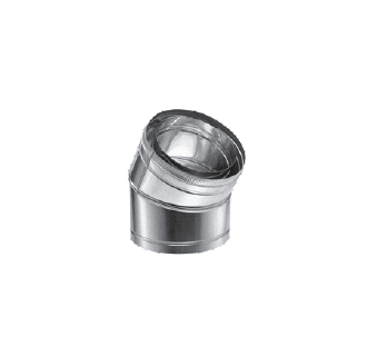 16DCA-E30 16 in. I.D DuraChimney II Class A Chimney Pipe - Double Wall - 30 deg Elbow