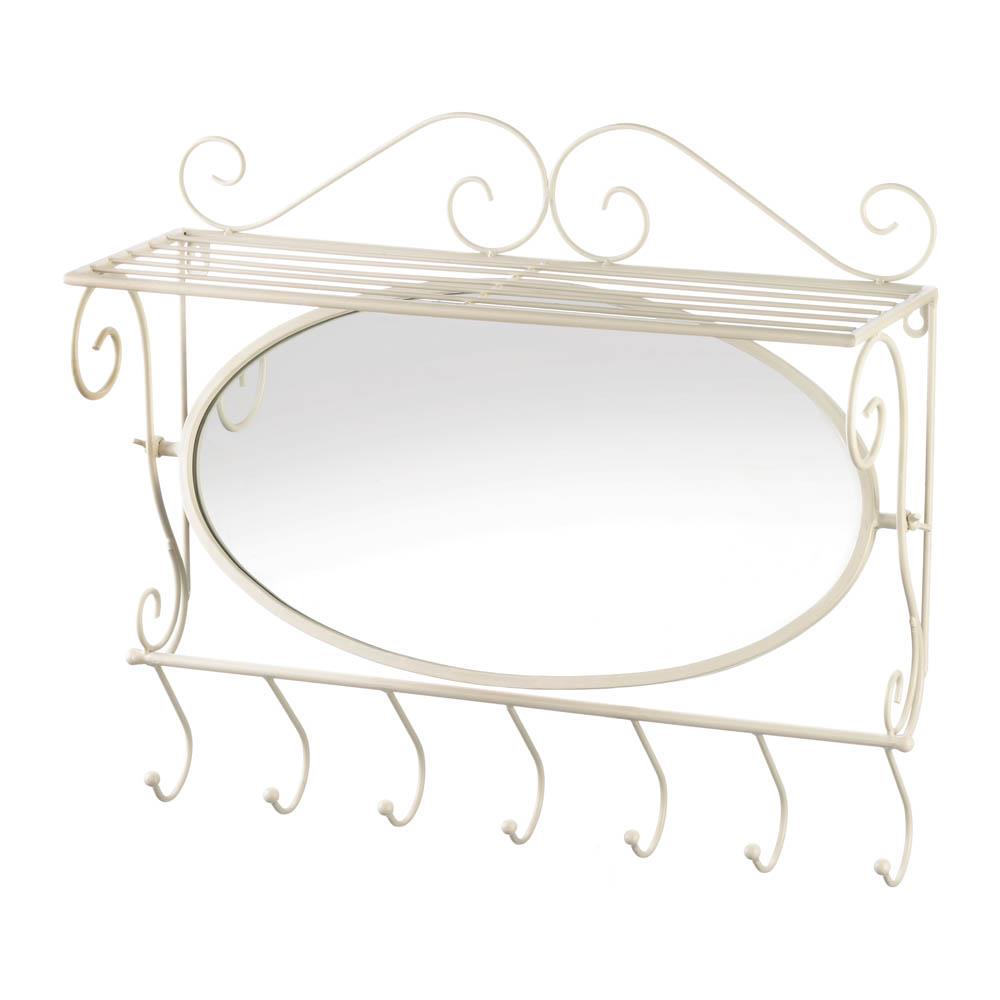 Picture of Accent Plus 10018743 Mirrored Wall Shelf