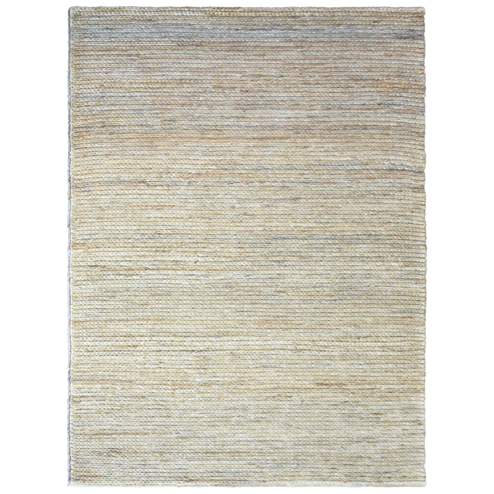 U10JJJAC19JJJE1AES Hand Knotted Sumak Jute Solid Indoor & Outdoor Rectangle Area Rug - Camel