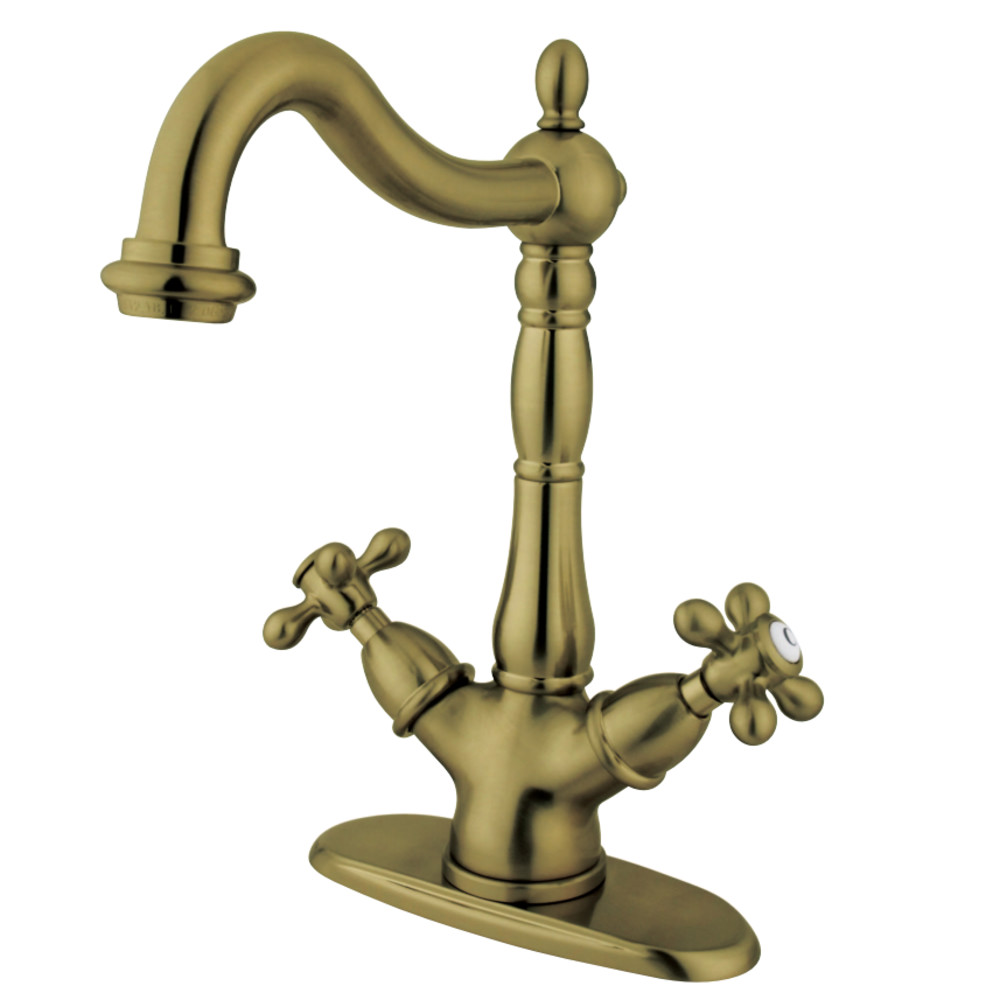 Picture of Kingston Brass KS1493AX Vessel Sink Faucet  Antique Brass