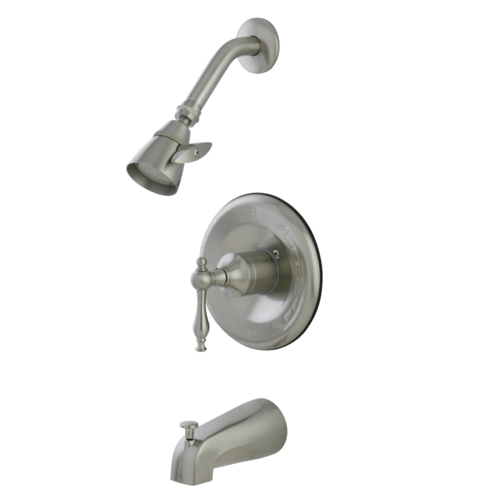 Naples Tub & Shower Faucet Satin Nickel