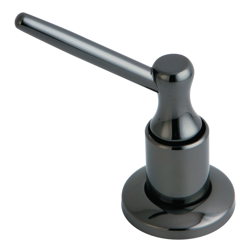 Water Onyx Soap Dispenser - Black Nickel
