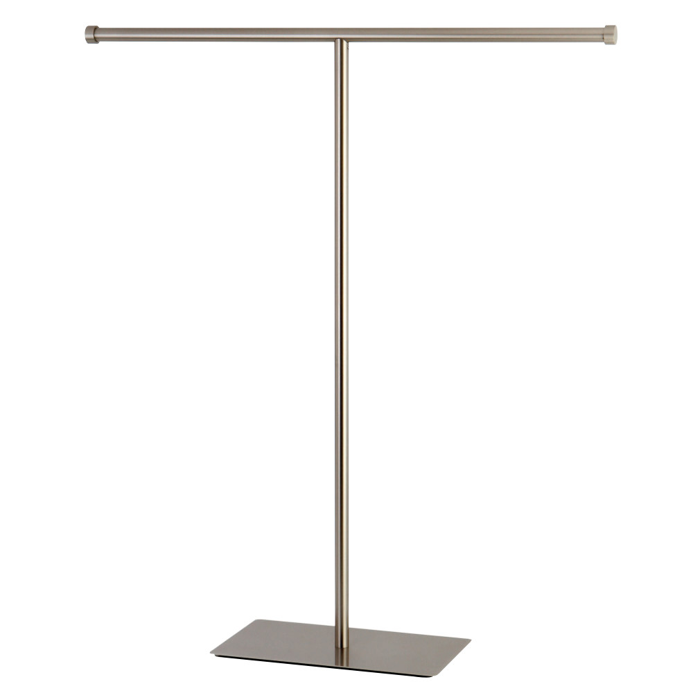 CC8208 T-Shape Claremont Towel Rack, Satin Nickel