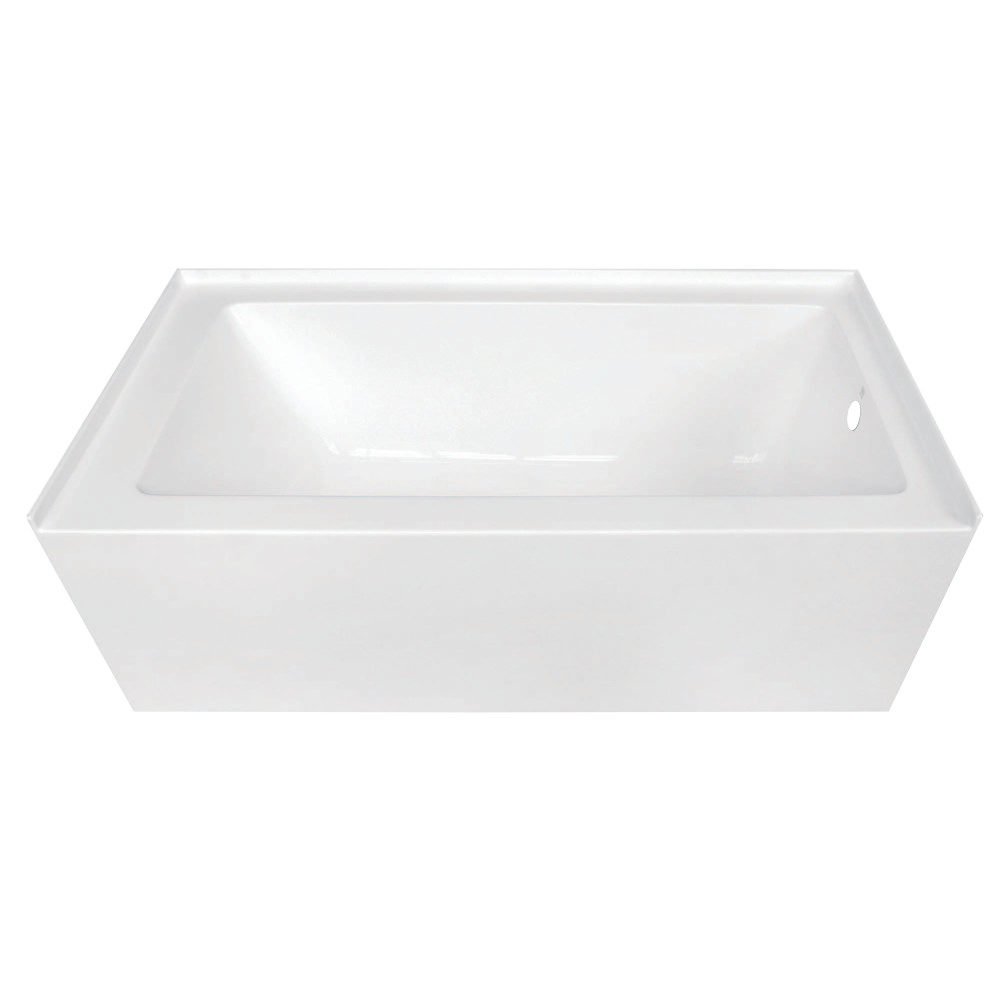 Aqua Eden 60"" x 31"" Alcove Soaking Acrylic Bathtub -  Kingston Brass, VTDE603122R