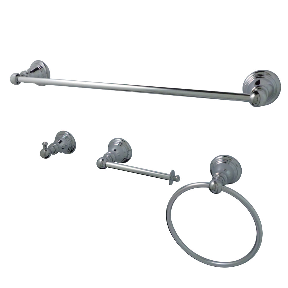 American Classic Towel Bar Ring Hook Holder - Polished Chrome
