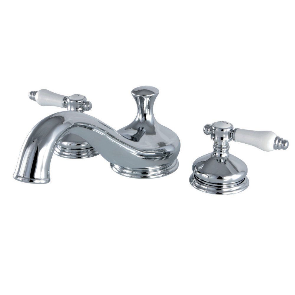 Roman Tub Filler with Lever Handle - Chrome