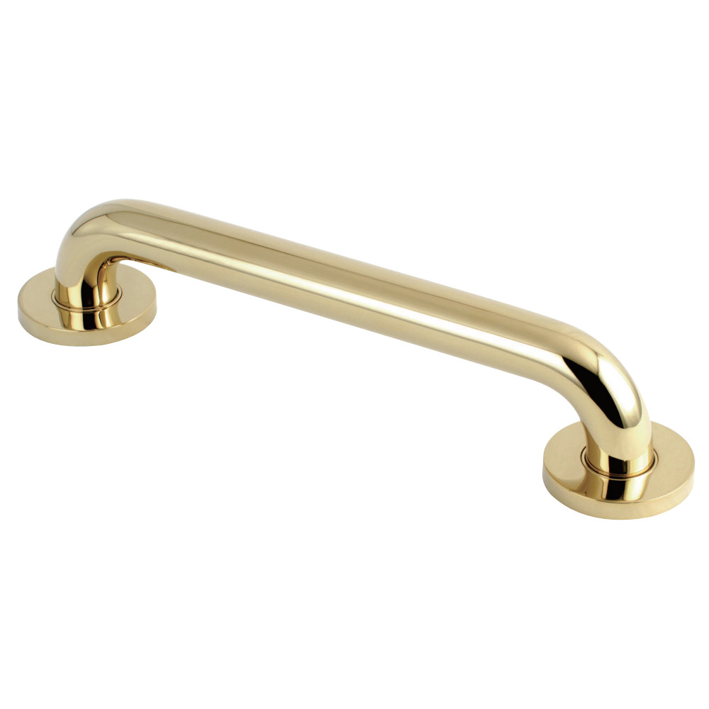 Meridian Decorative ADA Grab Bar - Polished Brass