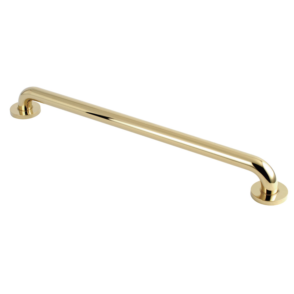 DR514242 24 in. Meridian Decorative ADA Grab Bar, Polished Brass