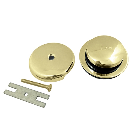 Made to Match DTL5302A2 Toe Tap Drain Kit, Polished Brass