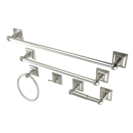 BAHK3212478SN Bathroom Accessory Combo, Satin Nickel