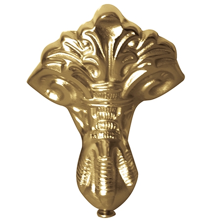 4 Piece Aqua Eden Bourbon Copper Feet - Polished Brass