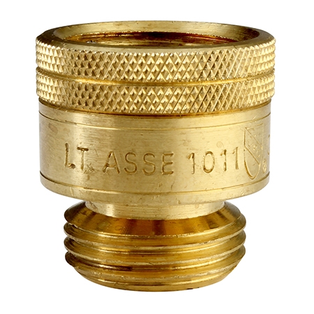 GHVCBK Hose Bibb Vacuum Breaker, Raw Brass