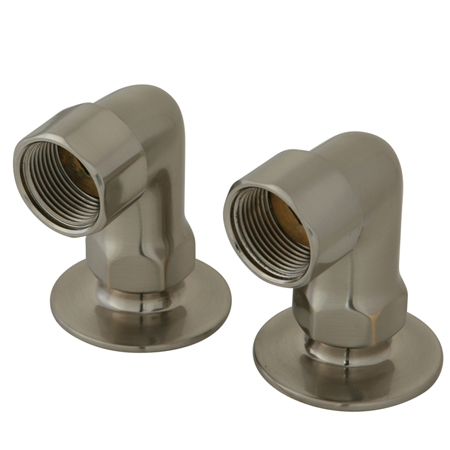 Picture of Kingston Brass KS2W8 2 in. Riser For Deck Mount Kitchen Faucet KS1148, Satin Nickel