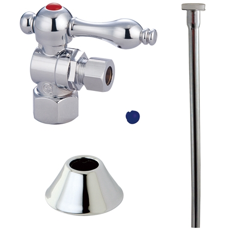 Trimscape Traditional Plumbing Toilet Trim Kit - Polished Chrome