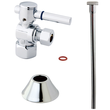 Trimscape Contemporary Plumbing Toilet Trim Kit - Polished Chrome