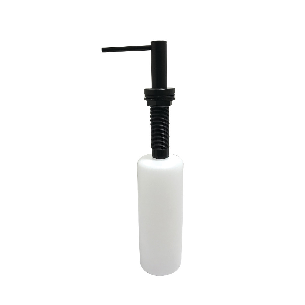SD8610 17 oz Elinvar Soap Dispenser with Straight Nozzle, Matte Black