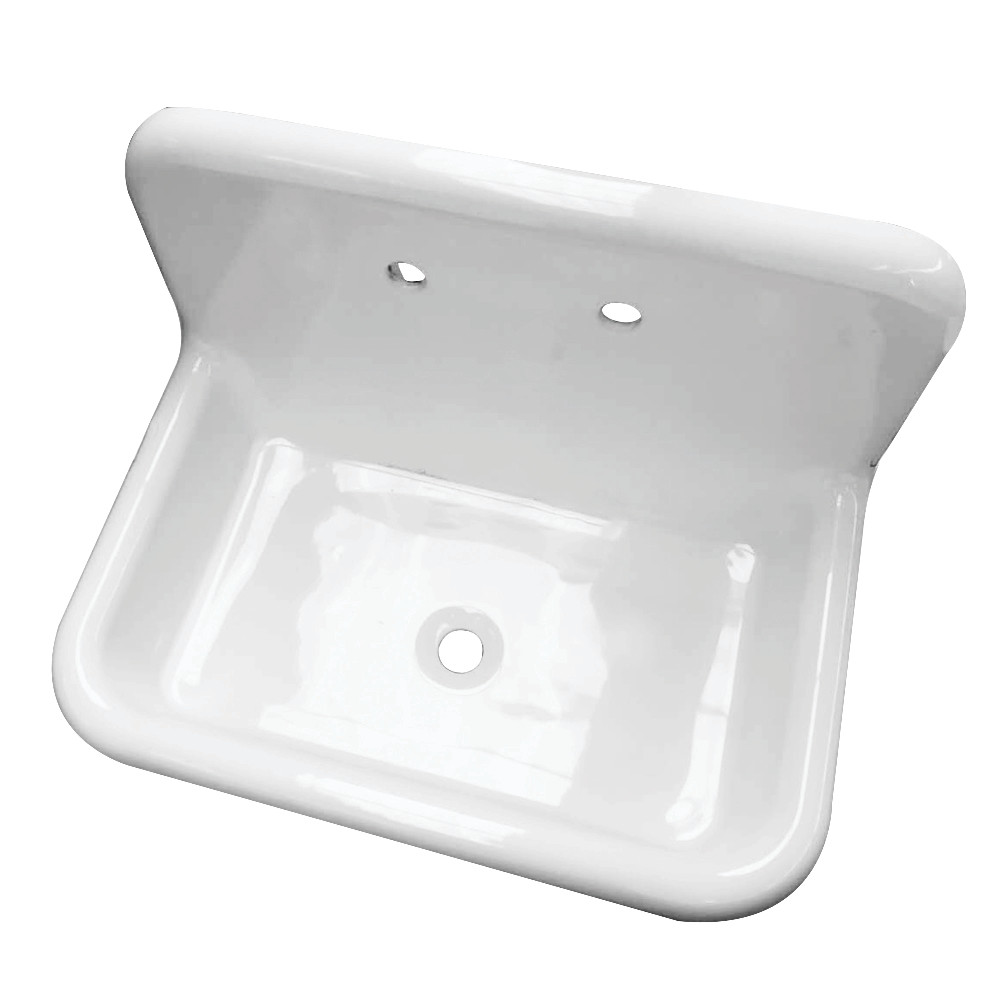 Picture of Gourmetier GCLWS302019 30 x 20 Single Bowl Wall Mounted Sink, White